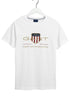 Gant Logo tshirt חולצת טישרט גאנט לוגו המותג במרכז החולצה